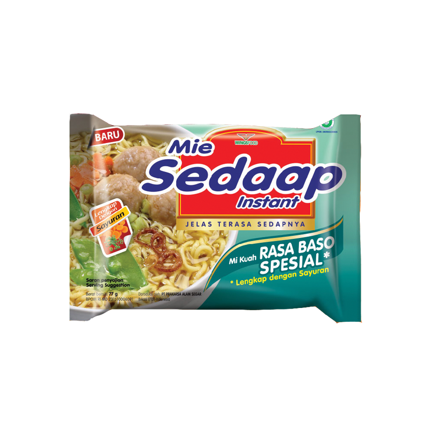 Mie Sedaap Bakso / Meatball Flavour