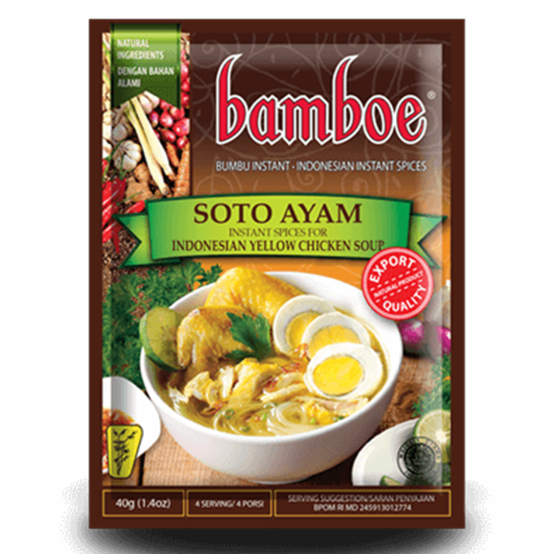 Bumbu Bamboe Soto Ayam 36g
